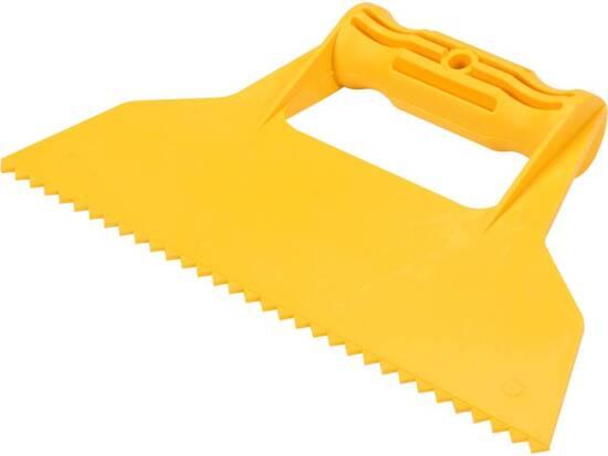 Шпатель для суміші клею японський 225 мм зуб 7х7 мм VOREL-05973