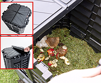 Компостер HECHT 3060, об'єм 360 л µ§¦, фото 6