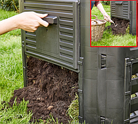 Компостер HECHT 3060, об'єм 360 л µ§¦, фото 7
