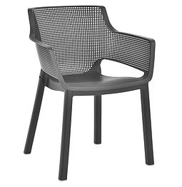 Садове крісло HECHT ELISA GRAPHITE CHAIR µ§¦