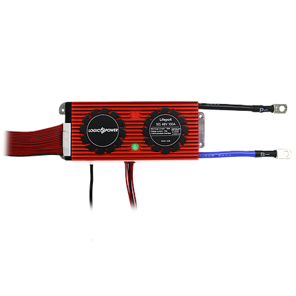 Smart BMS плата LP LiFePO4 48V 16S Dis 100A Ch 50A UART+RS485+CAN, фото 1