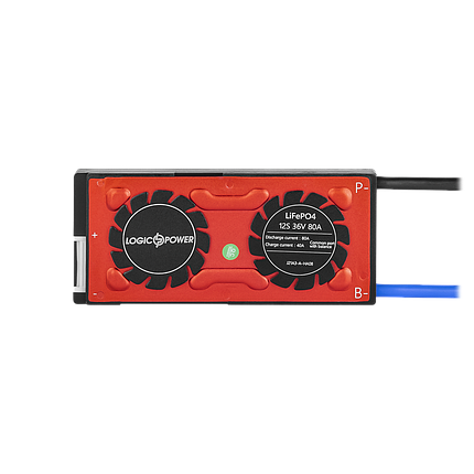 BMS плата LP LiFePO4 36V 12S Dis 80A Ch 40A, фото 1