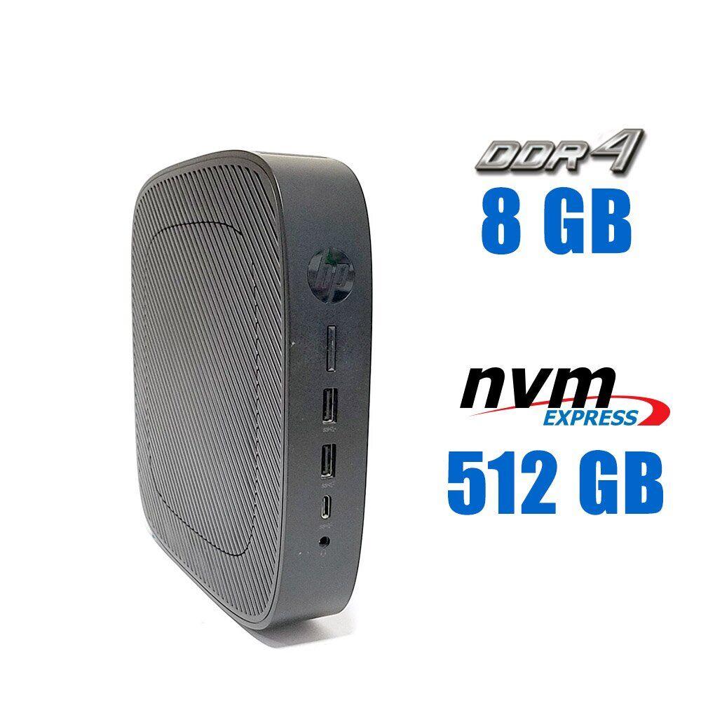 Неттоп HP t640 Thin Client USFF/ Ryzen R1505G/ 8 GB RAM/ 512 GB SSD/ Picaso/ 45W