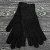Комплект жіночий зимовий ангоровий на флісі (шапка+шарф+рукавички) ODYSSEY 57-59 см Чорний 14156 - 8017 - 4185, фото 8