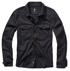Brandit Рубашка Brandit Flanellshirt Black (M)