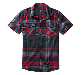 Рубашка Brandit Roadstar Anthracite Red (S)