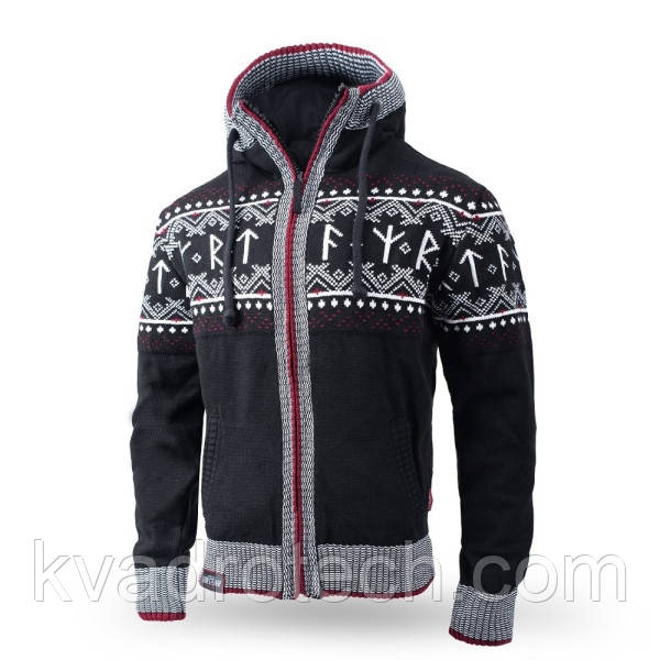 Толстовка Thor Steinar Runa Black-Red (XXL), фото 1