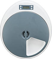 TR24384 Trixie Автоматический диспенсер для еды, білий/сірий