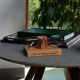 Підставка для окулярів "Краща бабуся у світі", Коричневий, російська, фото 2