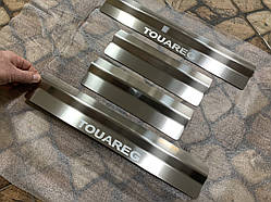 Накладки на пороги Volkswagen TOUAREG з 2002-2009 рр. (Standart)