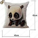 Наволочки на подушки - "Panda Pillow" - 1 шт, фото 2