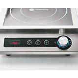 Плита індукційна 3,5 кВт HURAKAN HKN-ICF35D з механічним керуванням, фото 4