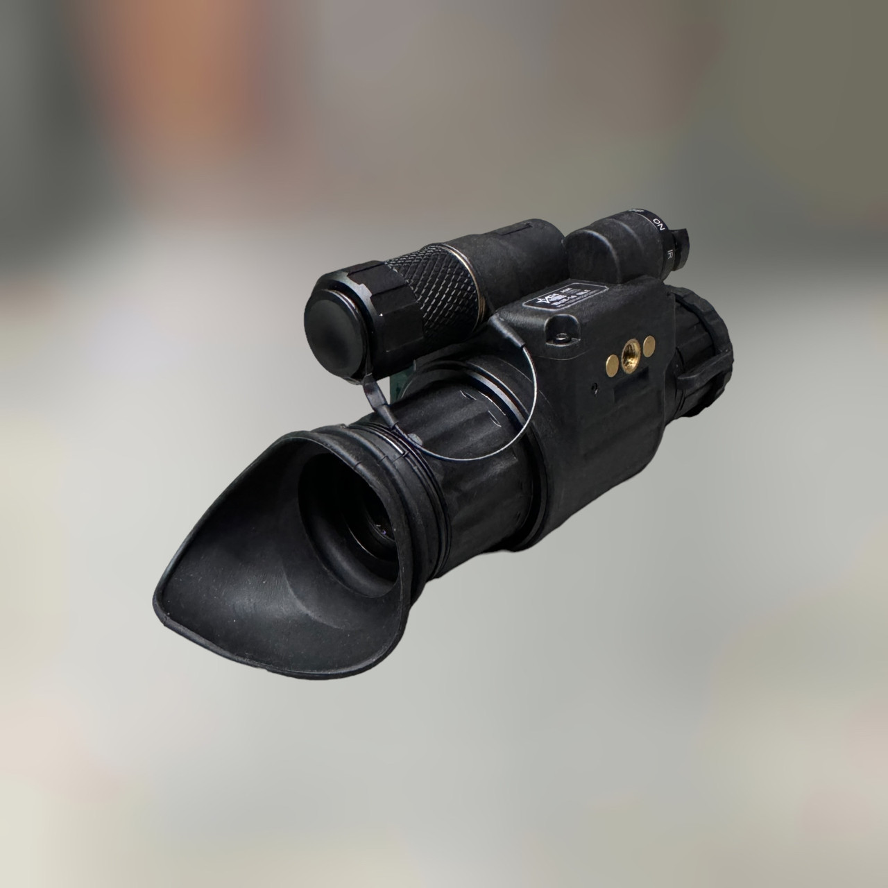 ПНБ, Монокуляр нічного бачення AGM WOLF-14 NL1 HR, зелений люмінофор, кріплення на шолом, футляр, фото 1