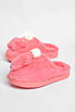 Капці дитячі рожевого кольору з хутром 189051T Безкоштовна доставка, фото 2