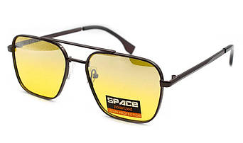 Жовті окуляри з поляризацією Space SPC50022-C2-9 polarized (yellow-mirror gradient)