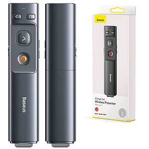 Бездротова указка-презентер BASEUS Orange Dot Wireless Presenter 100m USB/Type-C Receiver