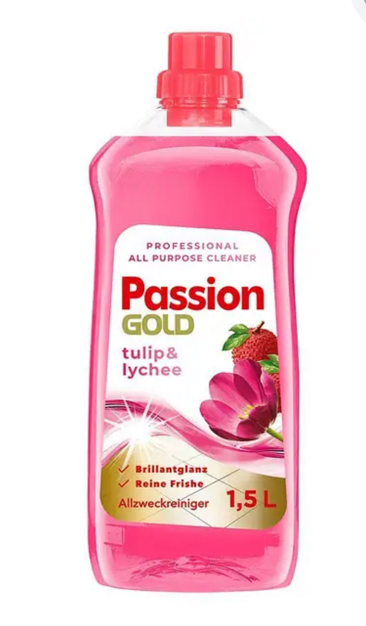 Універсальний засіб для підлоги Passion Gold Tulip & lychee 1,5 л