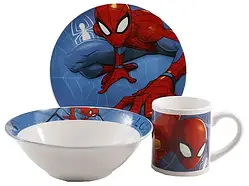 Дитячий набір посуду "Спайдермен"