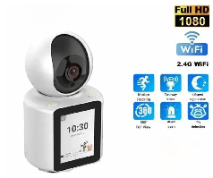WIFI камера відеоняня з підключенням до телефону, 3мп, , екран 2,8\', няня, що говорить, ICSEE -V1-20C.