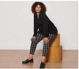 Стильні зручні жіночі стрейчові брюки в клітинку від tcm tchibo (Чібо), Німеччина, L-XL, фото 2