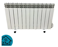 Обігрівач масляний алюмінієвий  Gladiator HYBRID 12 секцій, термостат