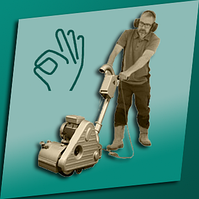 Паркетно шліфувальна машина со-206