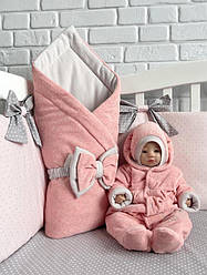 Комплект на виписку для новонародженого з пологового будинку набір Весна-Осінь Princess