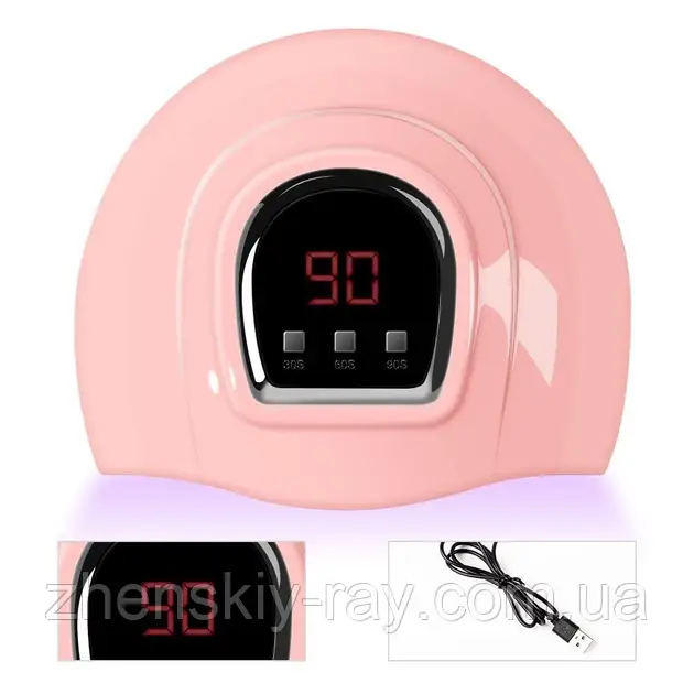 Лампа для манікюру SUN X4 з USB, 54W