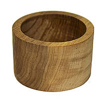 Свічник Циліндр із дерева, Проміс-Плюс, 40*63 мм