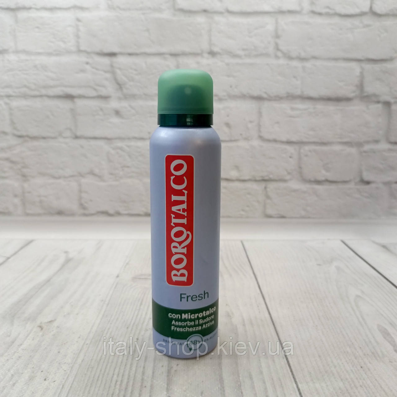 Borotalco Fresco Talco a Cristalli Attivi, spray Дезодорант-антиперспірант спрей 150 мл, Італія