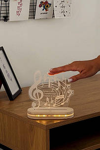 Світильник для вчителів музики, репетиторів,USB роз'ємом, 14/13см