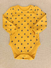 УЦІНКА!!!  Бодік з довгим рукавом для хлопчика George, 6-9м (68-74см)