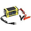 Зарядний пристрій для автомобільного акумулятора 12V 6A Black/Yellow (8446), фото 2