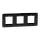 Cover frame, Unica Studio Metal, 3 gangs, gold, фото 5