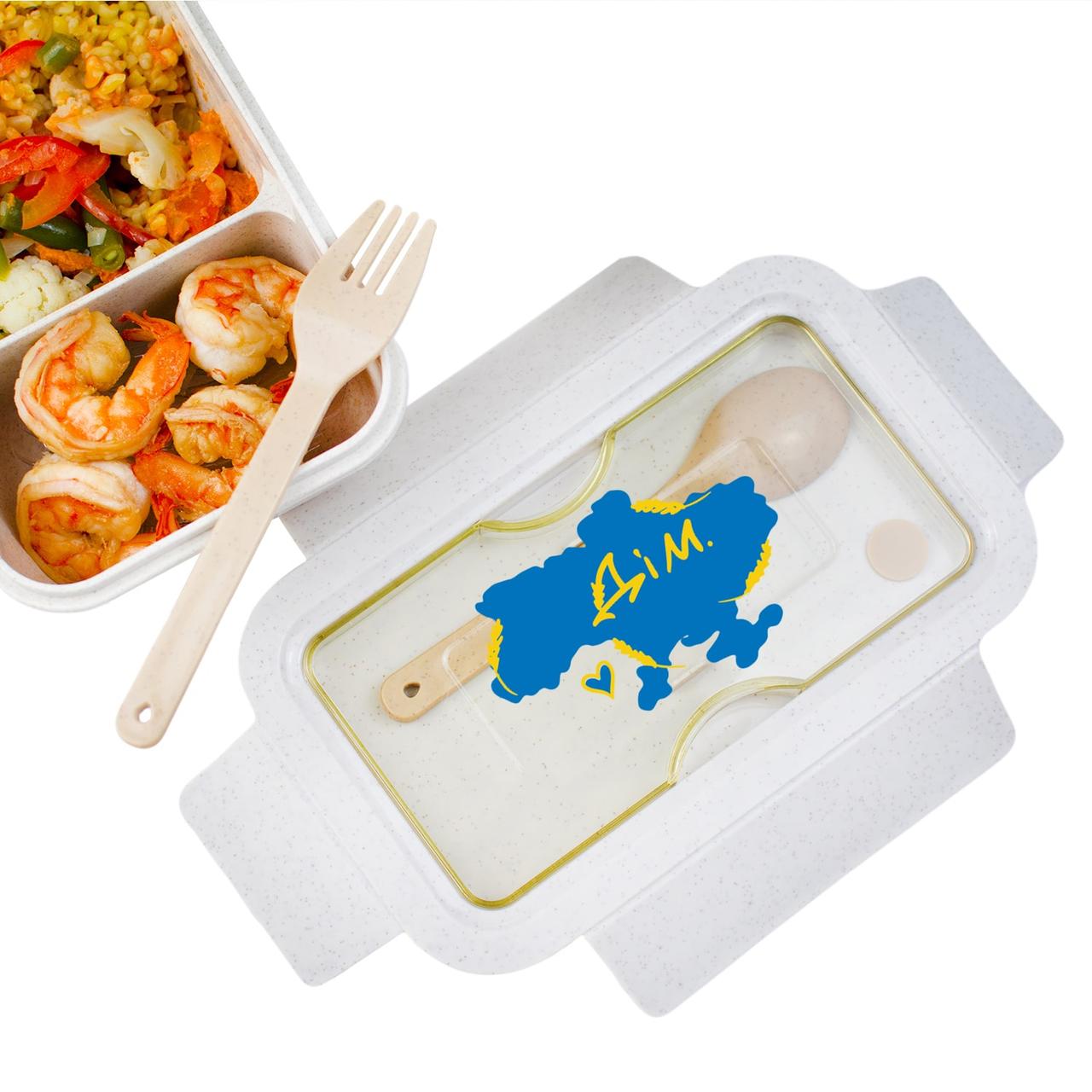 Ланчбокс Будинок (з пшеничного ековолокна)