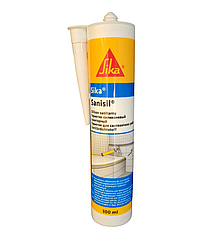 Герметик силіконовий Sika Sanisil санітарний білий 300 мл