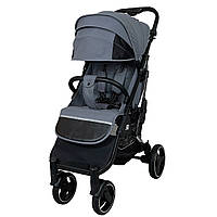 Прогулочная коляска Baballo Future 2024 Gray черная рама