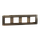 Cover frame, Unica Studio Metal, 4 gangs, anthracite, фото 6