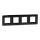 Cover frame, Unica Studio Metal, 4 gangs, anthracite, фото 8