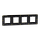Cover frame, Unica Studio Metal, 4 gangs, gold, фото 3