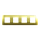 Cover frame, Unica Studio Metal, 4 gangs, gold, фото 5