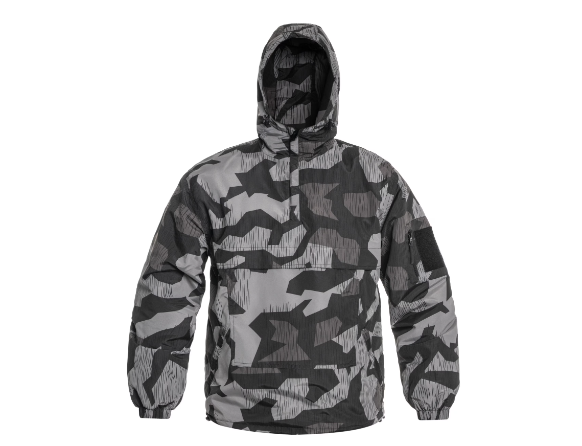 Анорак Комбат зимовий Mil-Tec combat anorak winter splinter night 10335054