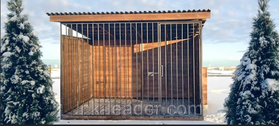 Вольєр закритий металевий "Стандарт" 3*2 м розбірний