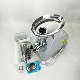 М'ясорубка Suntera SMG-5425W, м'ясорубка-соковитискач, електрична м'ясорубка з насадками для дому, фото 8