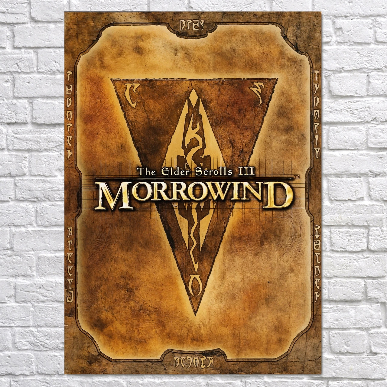 Плакат "Древние Свитки 3: Морровинд, The Elder Scrolls III: Morrowind ...