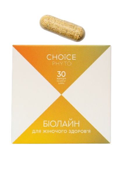 БІОЛАЙН Choice – дієтична добавка для жіночого здоров'я 30 капс.