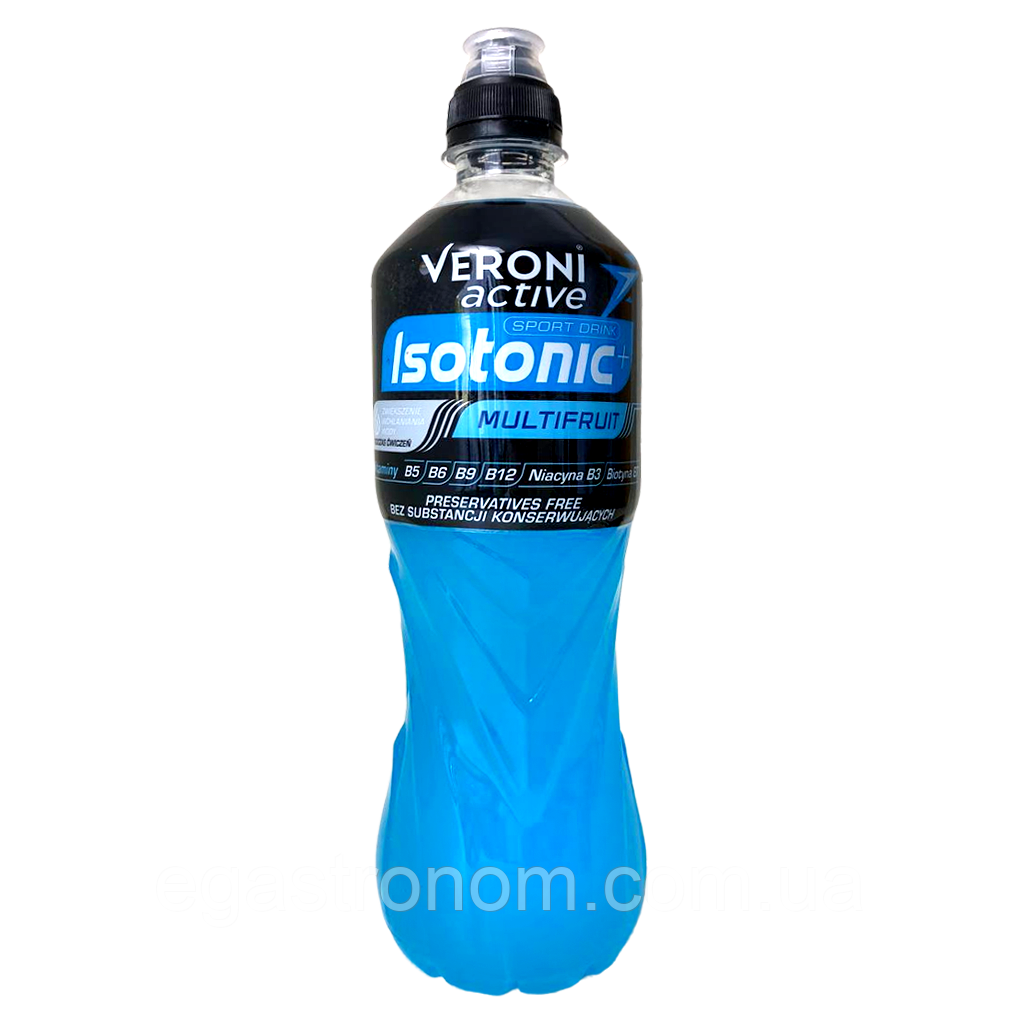 Напій негазований ізотонічний зі смаком мультифруктів Вероні Veroni aсtive 700ml 6шт/ящ (Код: 00-00016829)