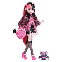 Лялька  Монстер Хай Дракулаура з питомцем  Monster High Draculaura