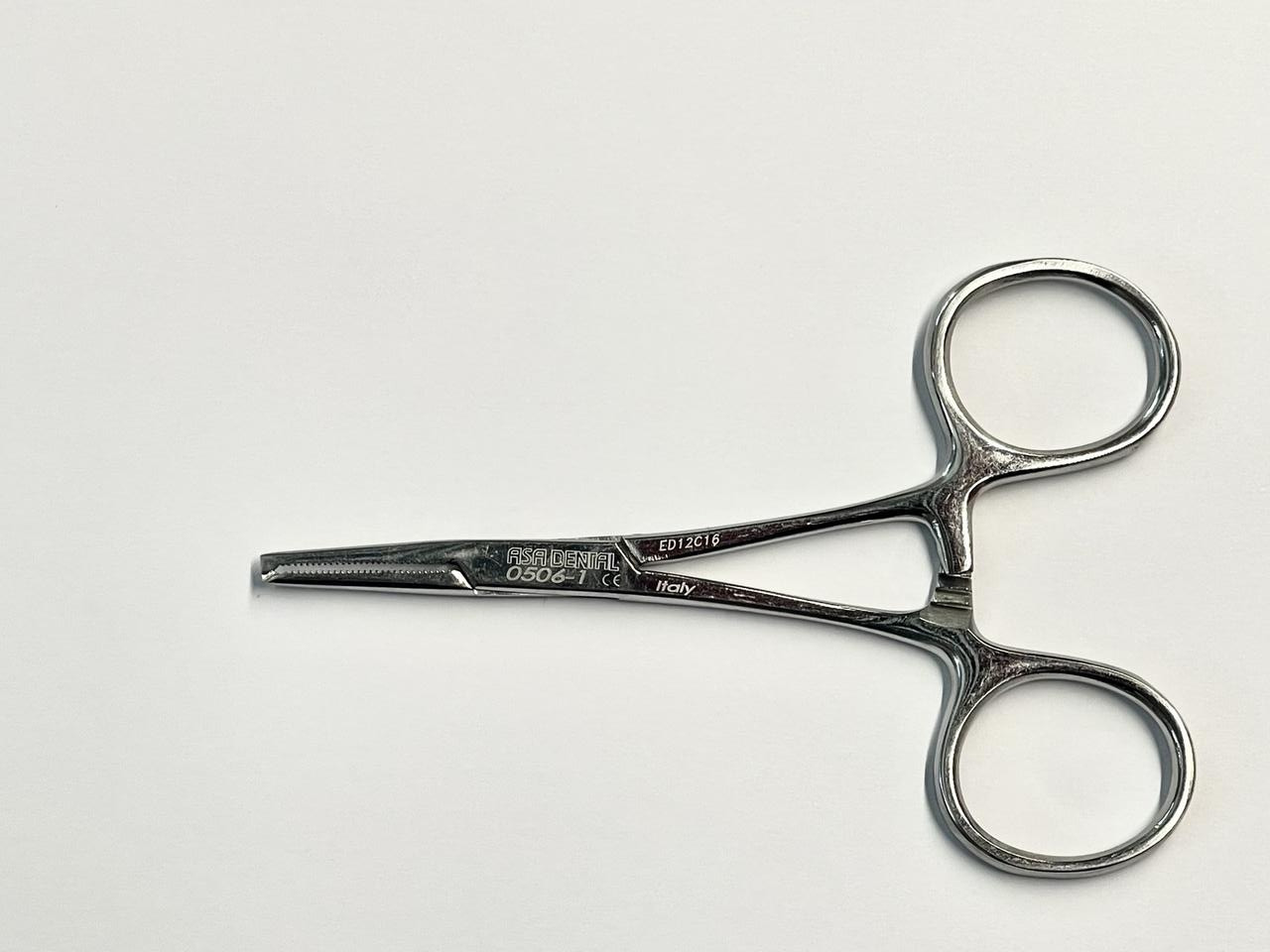 Затискач мікро-москіто, прямий 1*2, "Asa Dental" Італія