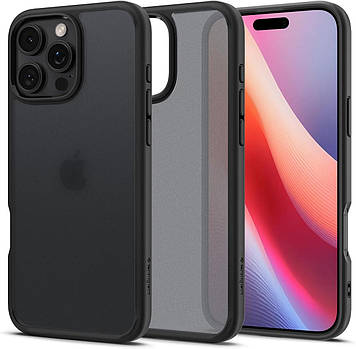 Чохол Spigen для iPhone 16 Pro - Ultra Hybrid, Frost Black (ACS08124)